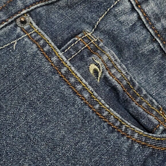 Rip Curl Men’s Medium Wash Denim Jeans | Cotton Casual Button Fly | Relaxed Fit - Picture 7 of 8